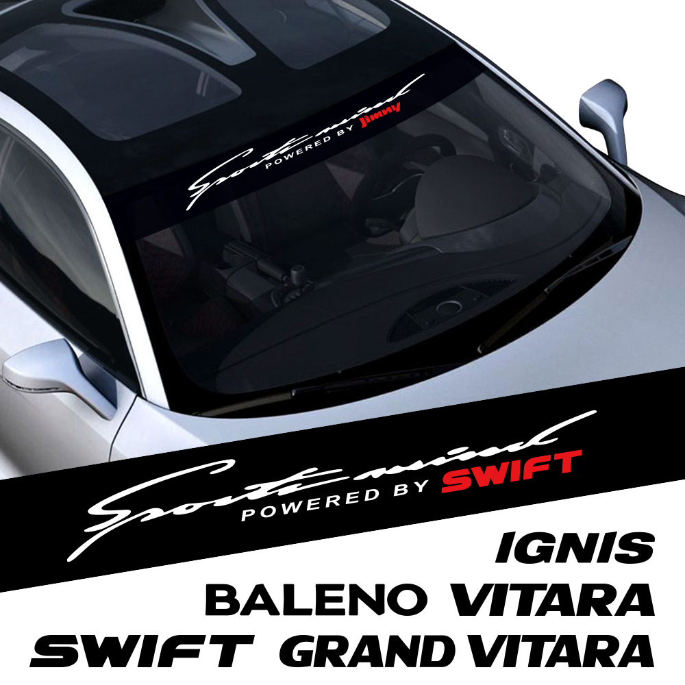 Car Accessories Ertiga - 車のフロントガラスステッカー,スズキスイフトsx4ジニーignis altoサムライノグランドビアラセレリオcaz ertiga