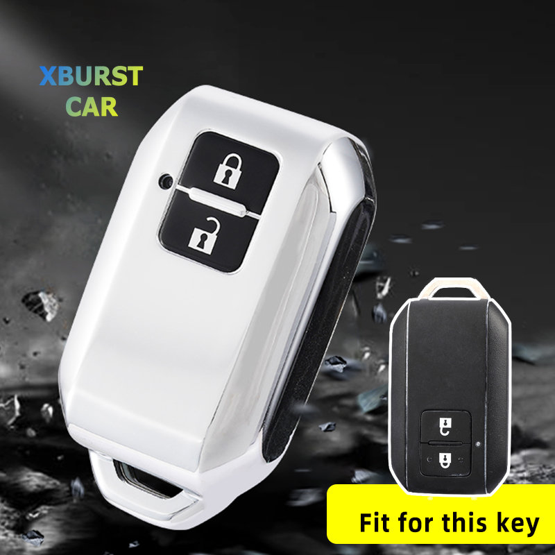 Car Accessories Ertiga - スズキセラティガ用新しいTpuシェル,2017ワゴン,日本の独占タイプ3c,車用,リモートコントロールキーケース,保護アクセサリー