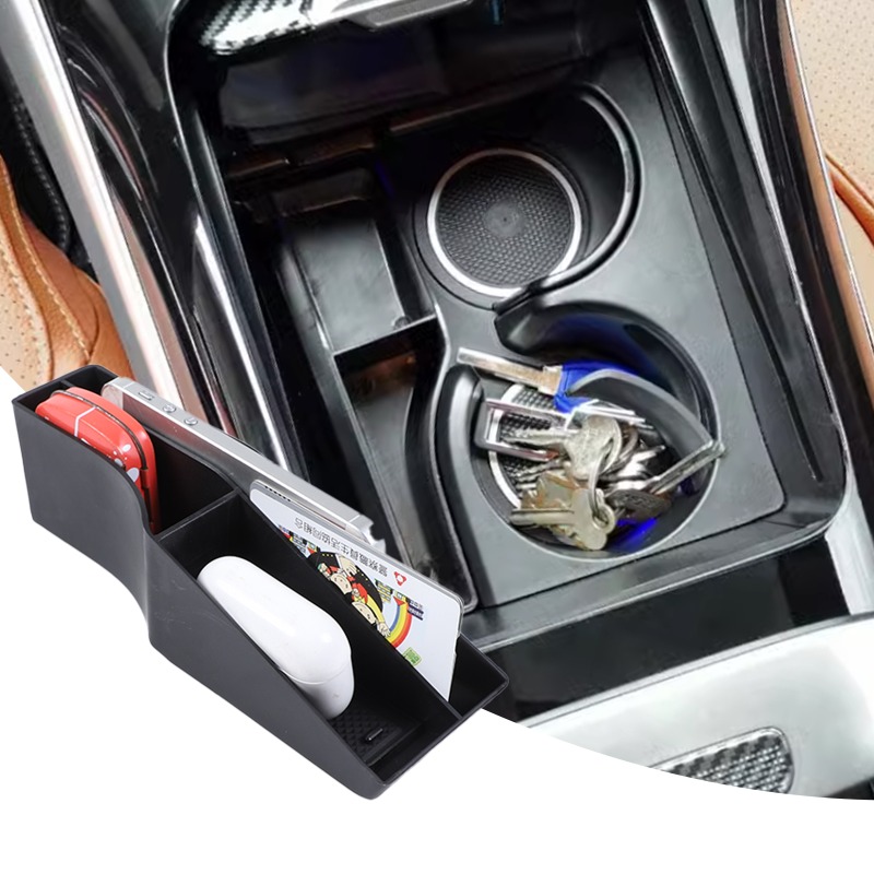Car Accessories Mercedes - メルセデスベンツ GLC X254 2023-2026 車の中央制御収納ボックスカップホルダーオーガナイザートレイ ABS