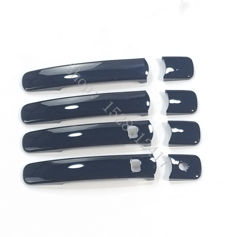 Car Accessories Nissan Xtrail - 日産 X-Trail T31（2008年～2013年式）用、光沢のあるブラックのドアハンドルカバー、スタイリングパーツ、カーアクセサリー。