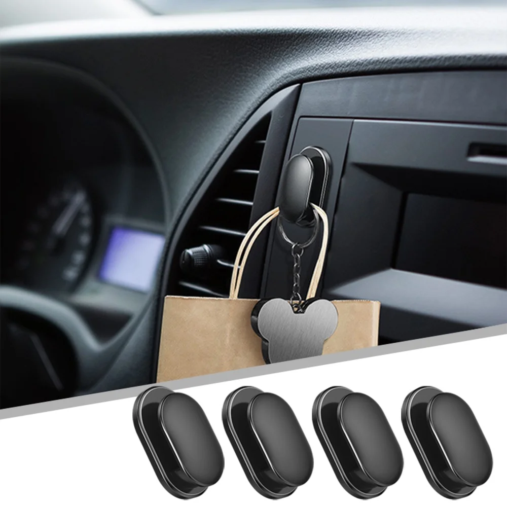 Car Cable Organizer - ミニカーフック 車内収納ホルダー USBケーブル ヘッドホン キー用 粘着式