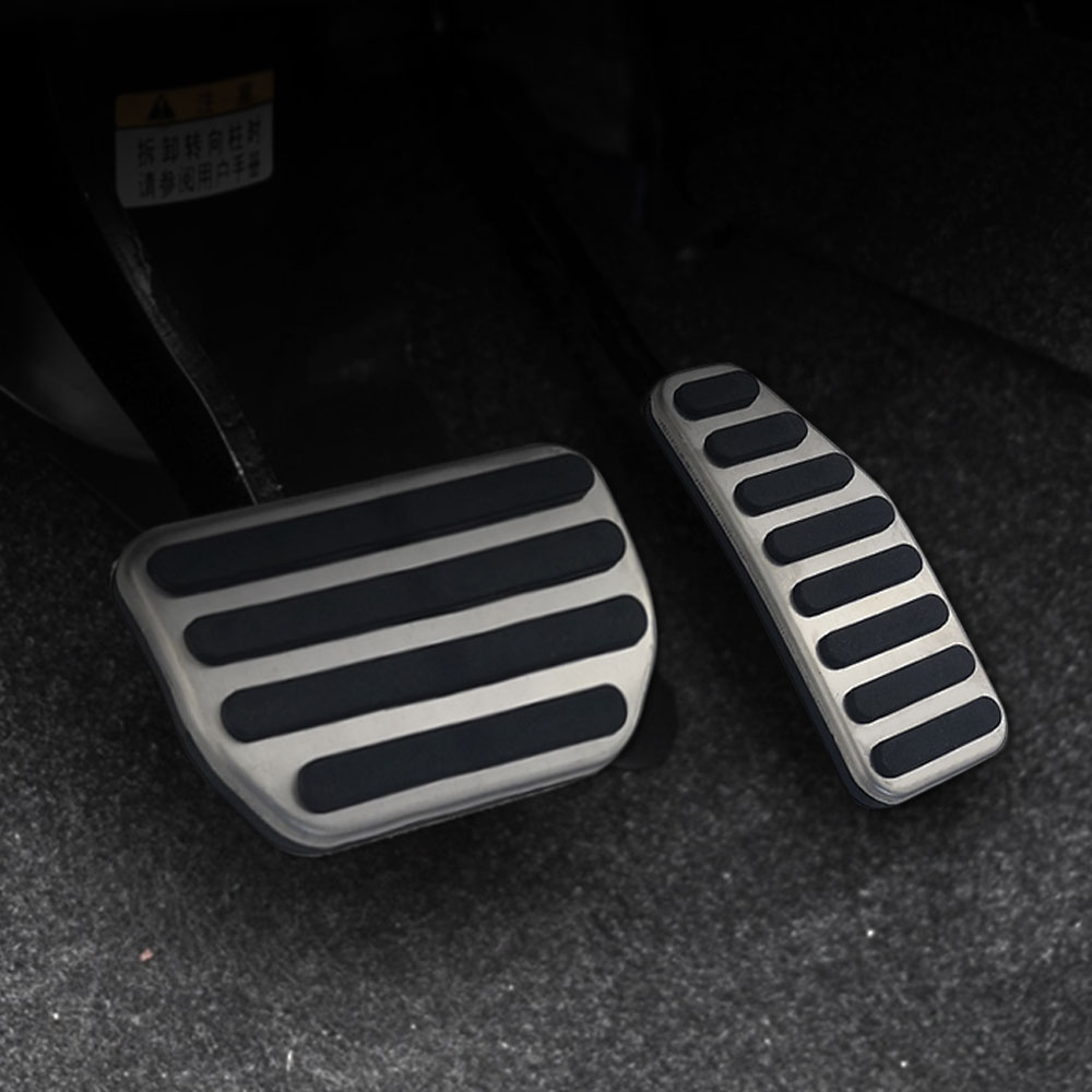ステンレス鋼車のペダルガスブレーキペダルカバースズキスイフト - Car Accessories Ertiga のレビューと価格