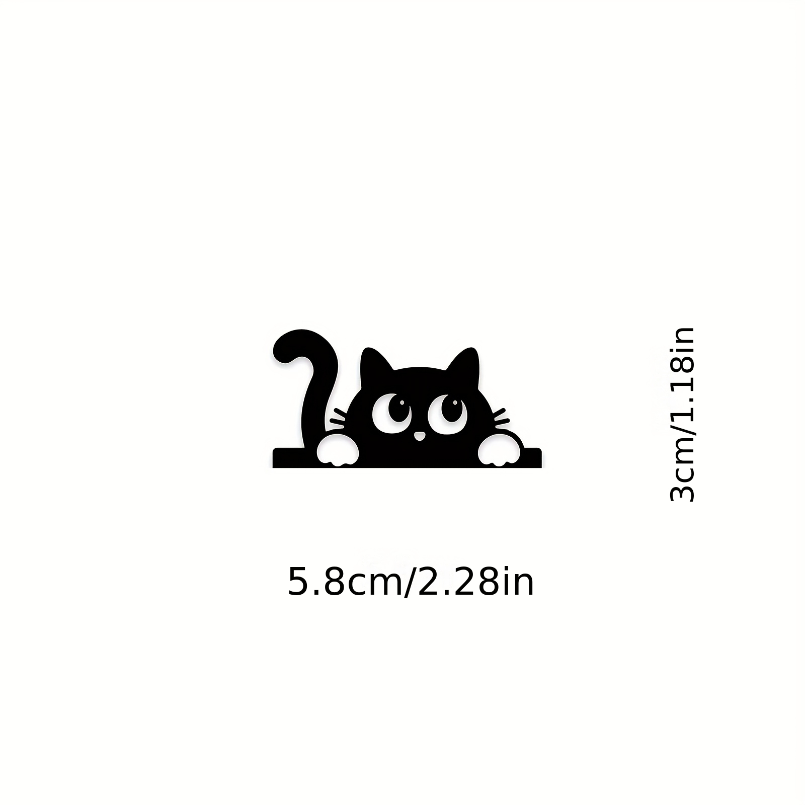 かわいい猫車のバックミラーステッカーサイドウィンドウ面白い子 - Car Accessories Xmas Gifts のレビューと価格