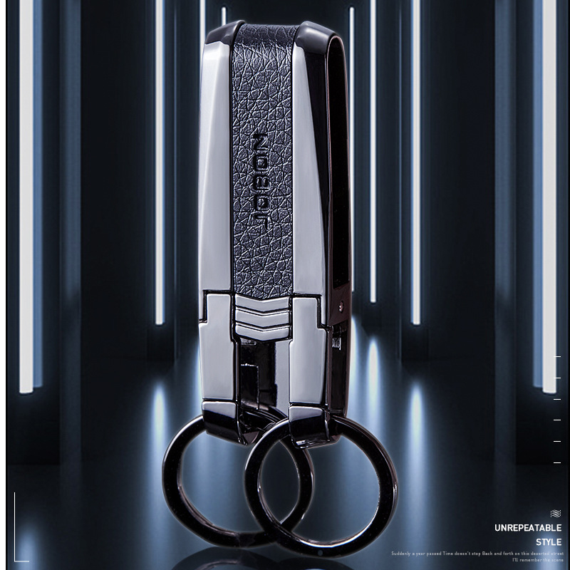 Jobon-男性と女性のための豪華なベルト付きカーキーホルダ - Car Accessories Xmas Gifts のレビューと価格