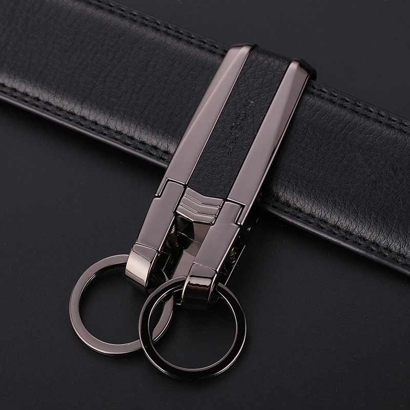 Jobon-男性と女性のための豪華なベルト付きカーキーホルダ - Car Accessories Xmas Gifts のレビューと価格