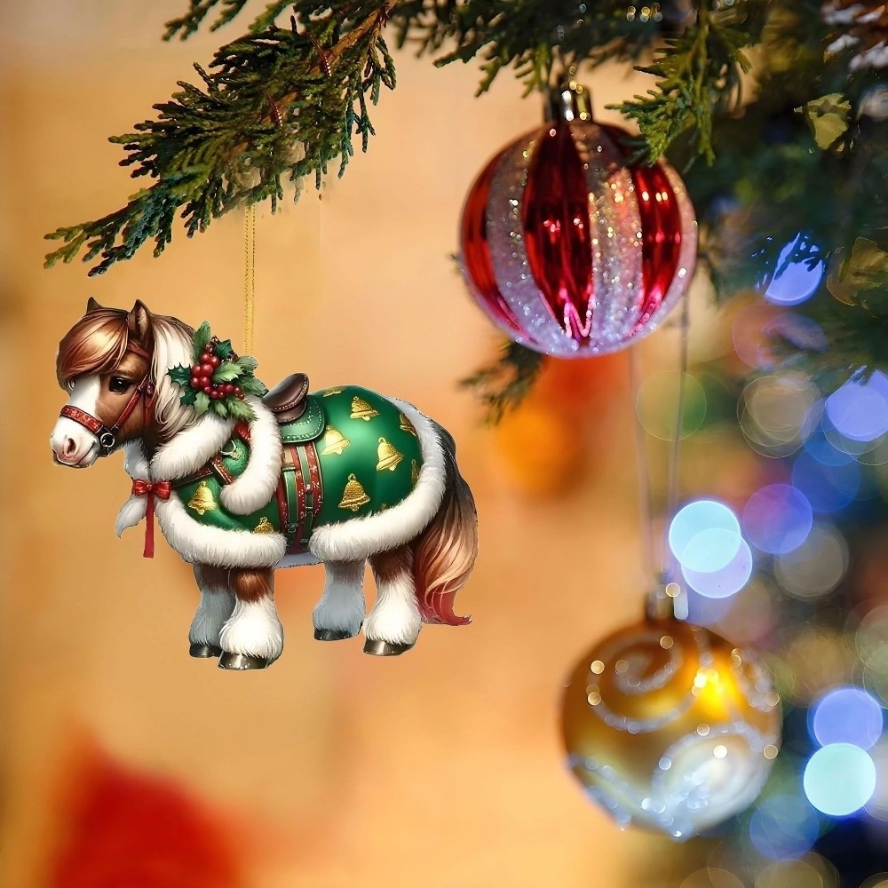 2D フラットクリスマスハンギングペンダント DIY アクセ - Car Accessories Xmas Gifts のレビューと価格