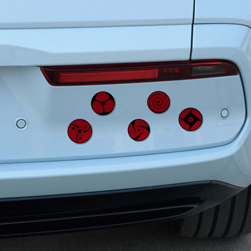 写輪眼ダイカットステッカーセット 防水ビニールデカール ヘル - Car Accessories Workshop のレビューと価格