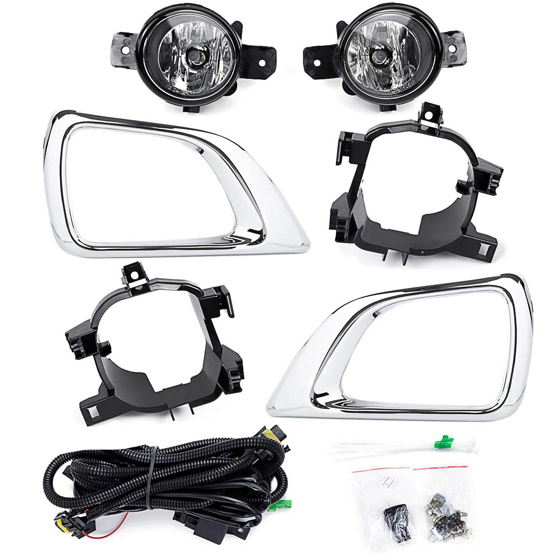 日産エクソアンカーヘッドライト,LEDフロントバンパーフォグ - Car Accessories For Road Trip のレビューと価格