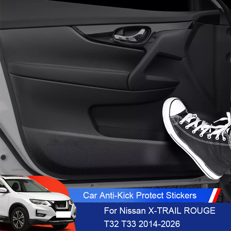 車 B ピラードアアンチキック保護パッド日産エクストレイルル - Car Accessories Nissan Xtrail のレビューと価格