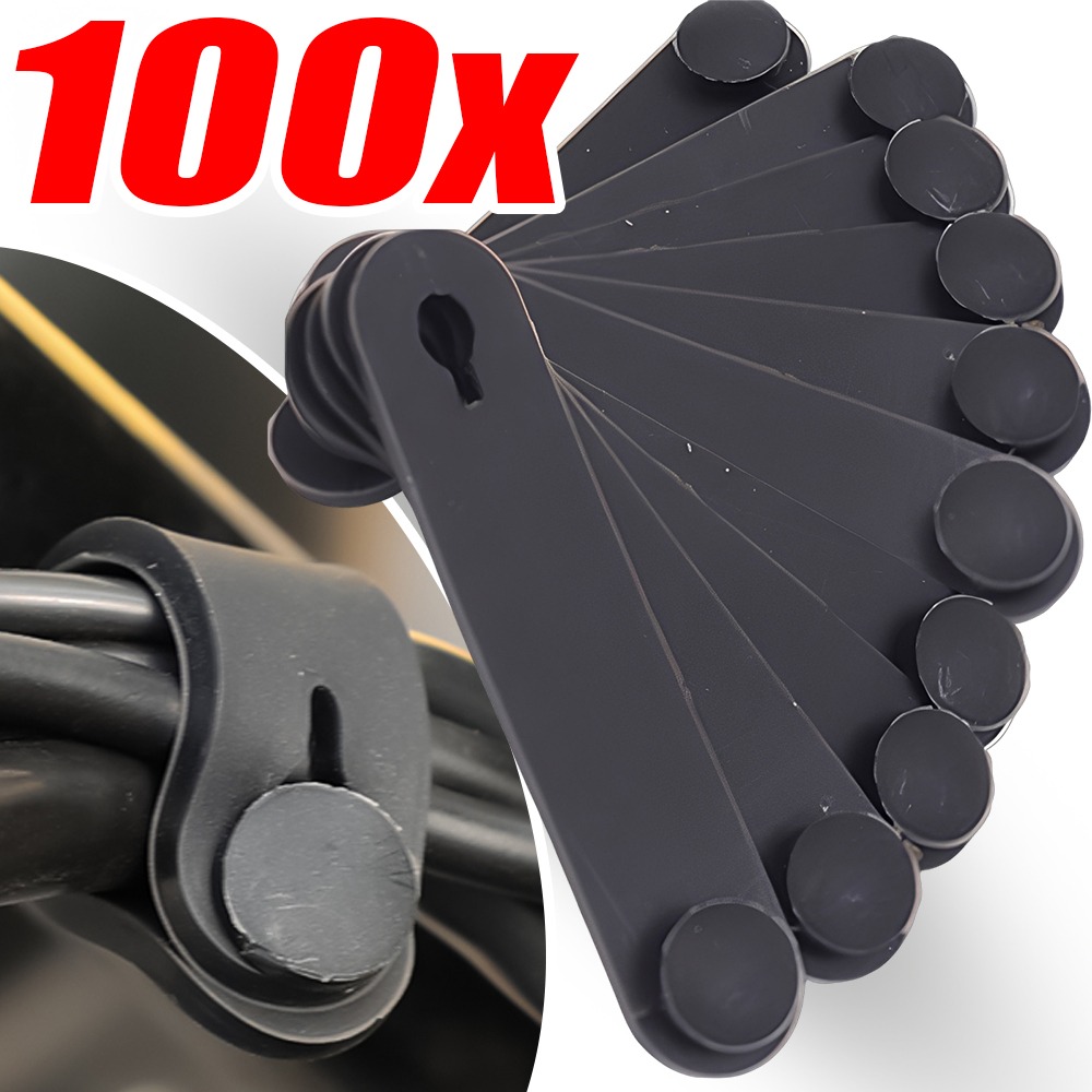 弾性ゴムケーブルストラップワイヤータイ固定バンドオートバイ電 - Car Cable Organizer のレビューと価格