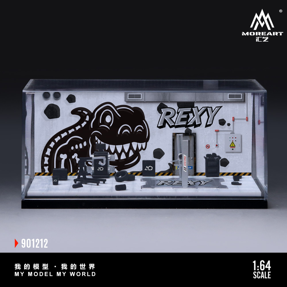 MoreArt 1:64 ガレージ修理工場ジオラマ 特別カス - Car Accessories Workshop のレビューと価格