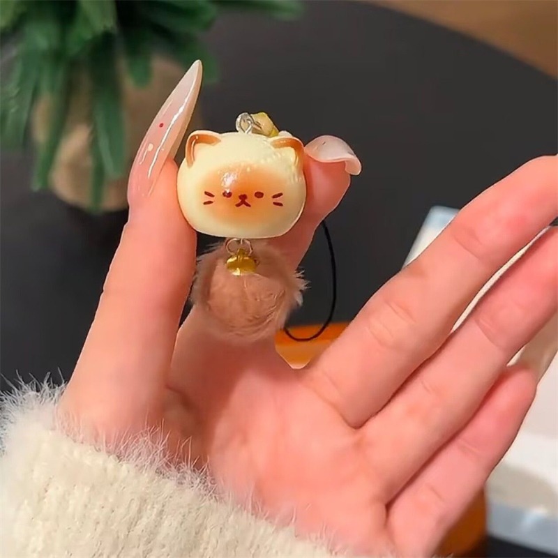 5 個漫画落書き猫キーチェーンコスプレクリエイティブ人形バッ - Car Accessories Xmas Gifts のレビューと価格