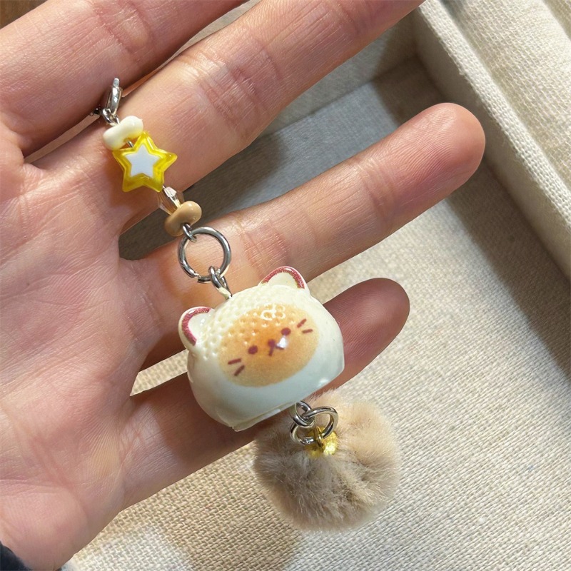5 個漫画落書き猫キーチェーンコスプレクリエイティブ人形バッ - Car Accessories Xmas Gifts のレビューと価格