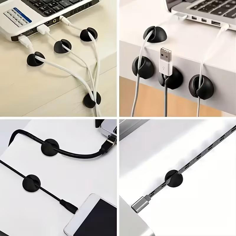 6/10/18：ケーブル整理セット（10個入り）、デスクトッ - Car Cable Organizer のレビューと価格