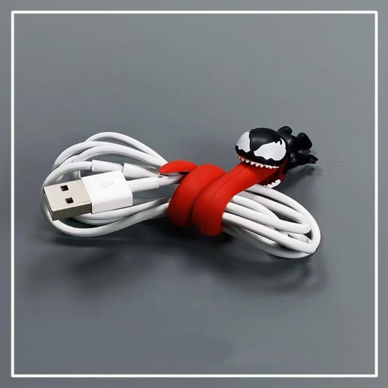 かわいいヴェノムUSB有線データケーブルホルダー保護ケース車 - Car Cable Organizer のレビューと価格