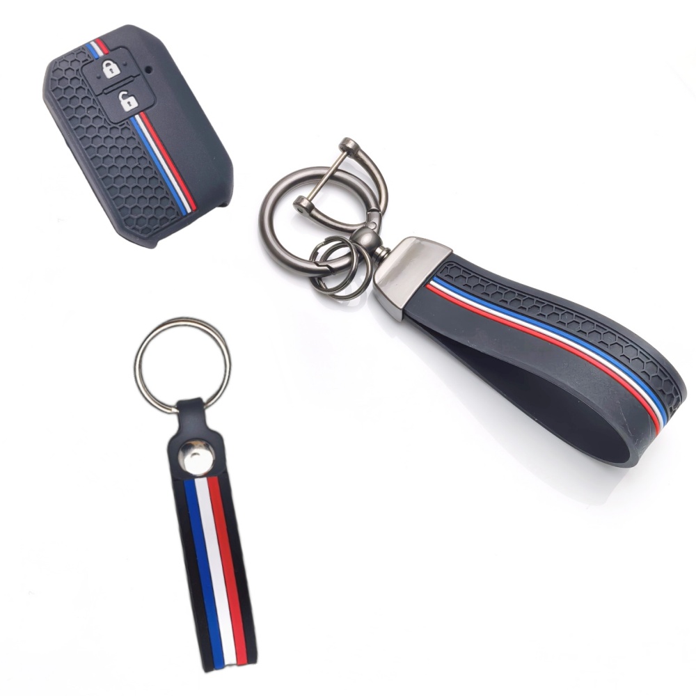 車のキーケースカバーシェルフォブキーホルダースズキスイフトハ - Car Accessories Ertiga のレビューと価格