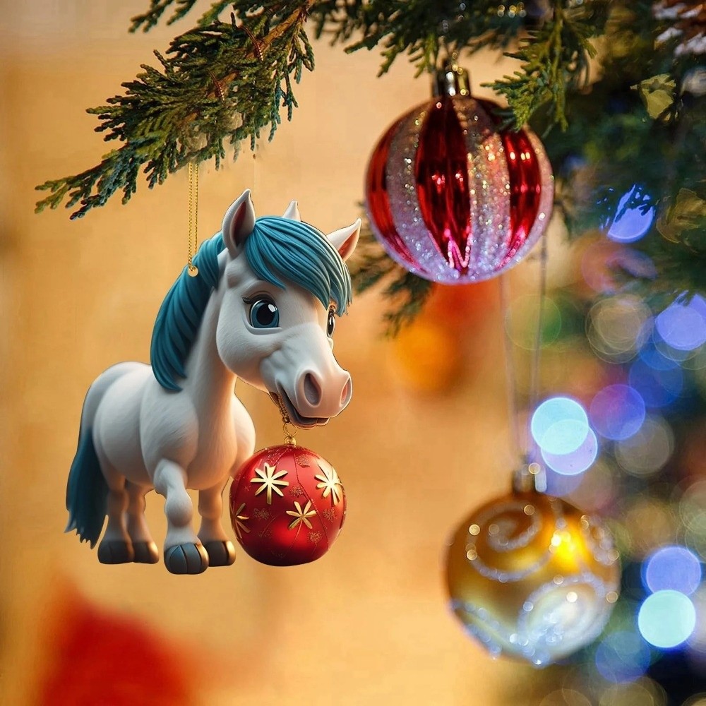 2D フラットクリスマスハンギングペンダント DIY アクセ - Car Accessories Xmas Gifts のレビューと価格