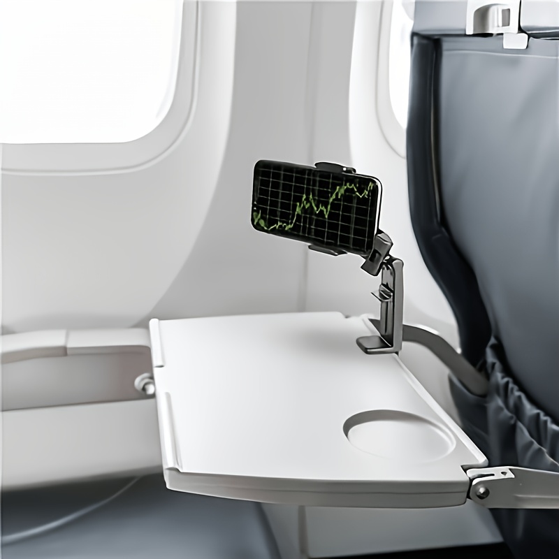 360 °   回転式飛行機用スマホホルダー、旅行用車載デス - Car Accessories Xmas Gifts のレビューと価格