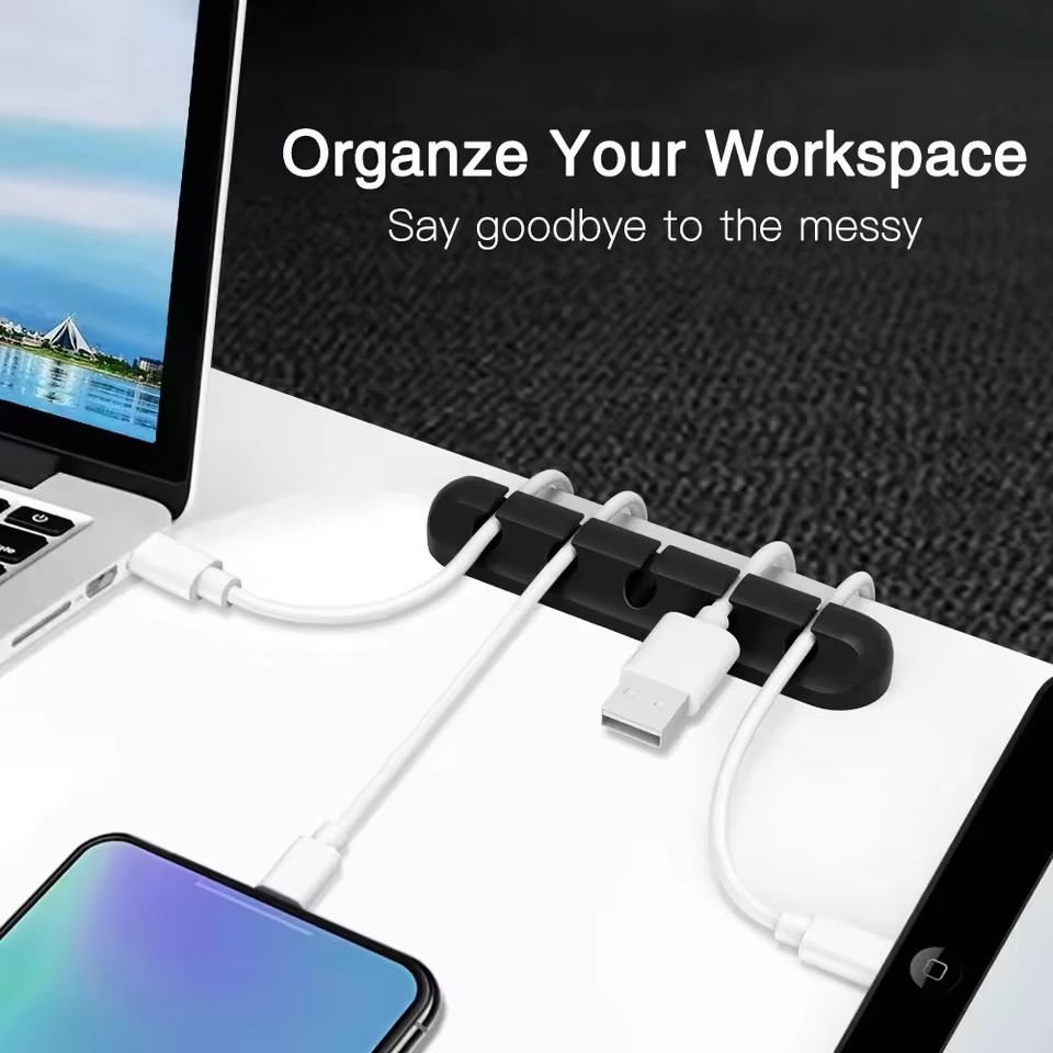 ケーブルコードワイヤーオーガナイザー シリコン製USBケーブ - Car Cable Organizer のレビューと価格