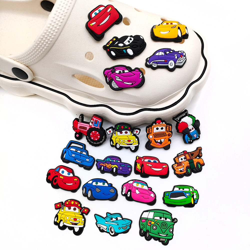 9/10/20 個ホットトイズ漫画靴チャーム車靴アクセサリー - Car Accessories Xmas Gifts のレビューと価格